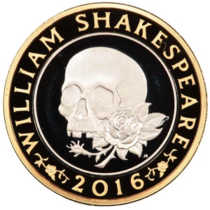 2016 WILLIAM SHAKESPEARE TRAGEDIES £2 TWO POUND SILVER PIEDFORT CASED/COA (#5062 - Picture 1 of 4