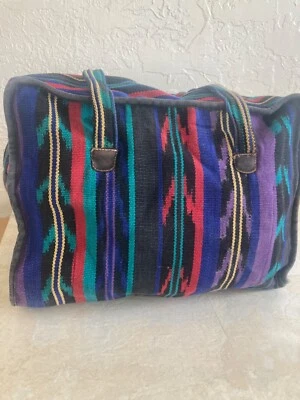 Bolso estampado tribal vintage 1990 Foto 1 de 4