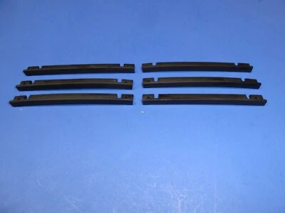 1955-1956-1957 CHEVROLET  BEL AIR 210 150 LOWER DOOR DRAIN SEAL-6 PIECES-USA - Image 1 of 2