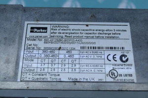 PARKER 690-431250B0-B00P00-A400 inverter 690431250B0B00P00A400 60days warranty - Picture 1 of 3