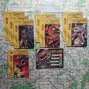 Image OverPower CCG * Violator Charakter Lot mit 8 Specials - Bild 1 von 7