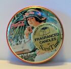 COCA -COLA COLLECTIBLE TIN FRANCED CANDLE BY SCENTINS