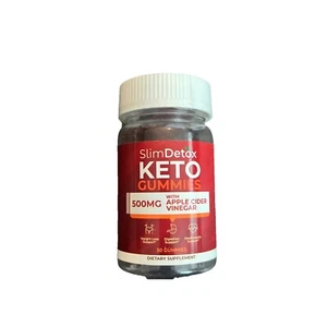 (1 Pack) Slim Detox Keto+ ACV Gummies Weight Loss - 30 Gummies - Picture 1 of 3