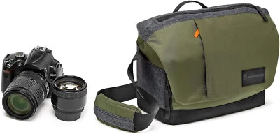 Manfrotto MB MS-M-IGR - Borsa Messenger Street in cordura e denim verde - Immagine 1 di 2
