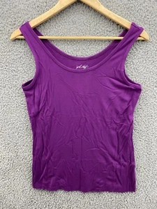 Canotta yoga Lord & Taylor donna viola media atletica elasticizzata - Foto 1 di 5