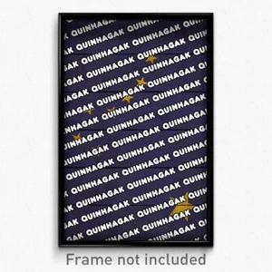Quinhagak Alaska Poster (AK City Souvenir 11x17 Town Print) - Picture 1 of 1