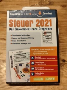 Impôt 2021 L'impôt sur le revenu (version CD logiciel) (FR) Aldi impôt CD 2021 - Photo 1/5