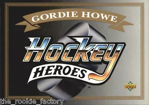 1992-93 Upper Deck Gordie Howe Heroes Inserts | LOT x1 | U Pick - Bild 1 von 10