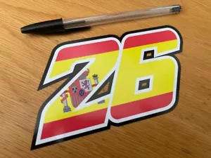 Dani Pedrosa Numero 26 Numero Gara - (Medio) - VENDITORE UK - Foto 1 di 1