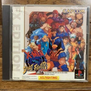 USED PS1 PlayStation 1 X-MEN VS STREET FIGHTER EX EDITION (language/Japanese) - Picture 1 of 1