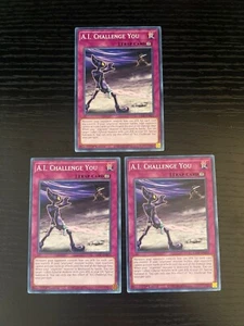 Yugioh! 3x A.I. Challenge You - LIOV-EN076 - Common - 1st Edition Near Mint - Picture 1 of 2