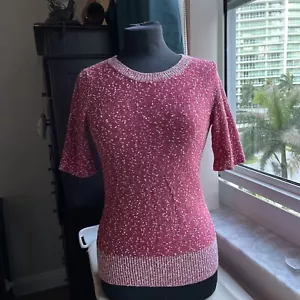 Top tejido Marc Jacobs rosa morera talla XS algodón y lana para mujer - Imagen 1 de 7