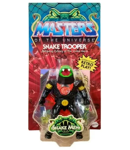 IN STOCK: Masters of the Universe Origins SNAKE TROOPER Wave 13 MOTU Cover