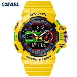 SMAEL Sport Watch Men Brand Digital Wristwatch LED Electronic Male Watches