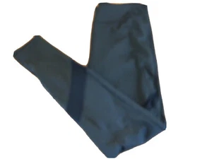 Leggings para dama de entrenamiento o de todos los días negros grandes del Reino Unido 34"" W 28"" L. T3180 - Imagen 1 de 3