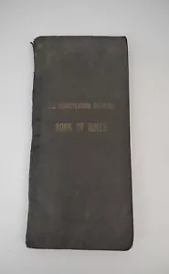 28 de octubre 1956 prr pennsylvania railroad book of rules - Imagen 1 de 6