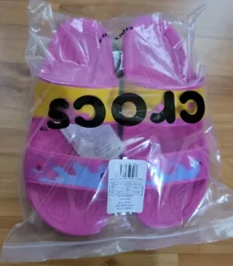 Crocs 208282-6UC CLASSIC OMBRE Damen Sommer leichte Sandale juice/multi pink - Bild 1 von 3