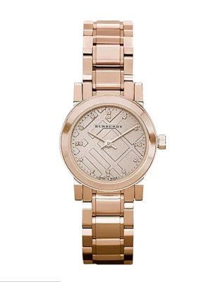 Brand New Burberry The City BU9215 Rose Tone Stainless Steel 26 mm Women's Watch - Image 1 of 2