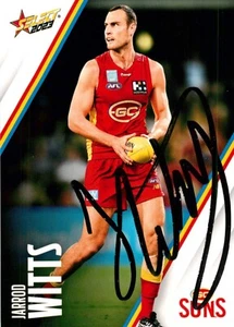 Signed 2023 Gold Coast Suns AFL Select Footy Stars Card - Jarrod Witts - Picture 1 of 3