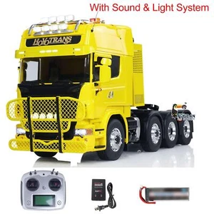 1/14 8X8 RC Tractor Truck RTR Remote Control Car Smoke Unit LESU Metal Chassis - Picture 1 of 24
