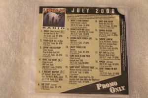 Promo Only Urban Radio Jul 2000 VG+ USA CD 504 Boyz Memphis Bleek Beenie Man Mya - Bild 1 von 1