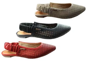 Bottero Harriet Womens Comfortable Leather Shoes Made In Brazil - Picture 1 of 13