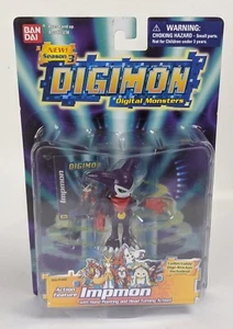2001 Bandai Impmon Action Figure Digimon Vintage Feature Toy Series Packages - Picture 1 of 3