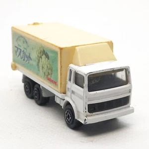 Majorette Renault J Container Truck  Muscal Candy White 1/100 3" Pre-Owned 001 - Picture 1 of 8