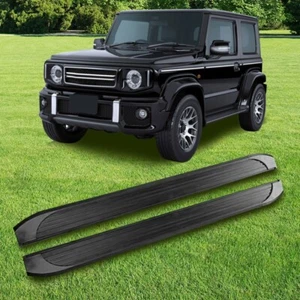 Fixed Running Boards Side Step Nerf Bar Fits for Suzuki Jimny JB74 2019-2024 2D - Picture 1 of 7
