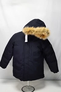 NWT Zara Boys Black Fur Hooded Coat STCRW 11-12 Years - Picture 1 of 6