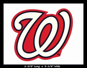 WASHINGTON NATIONALS BASEBALL MLB AUFKLEBER STICKER TEAM LOGO ~ 1 KAUFEN 1 ERHALTEN 30 % RABATT - Bild 1 von 9