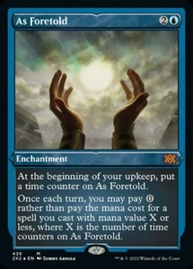 As Foretold x1 1x ETCHED FOIL Double Masters 2022 NM MTG - Bild 1 von 1