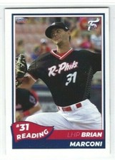 2021 Reading Fightin Phils Updated (AA-Philadelphia Phillies) Brian Marconi