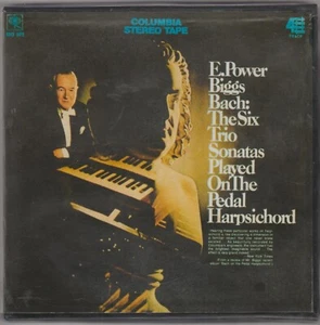 reel to reel tape -E.POWER BIGGS-BACH: THE SIX TRIO SONATAS ON THE PEDAL HARPSIC - Bild 1 von 3