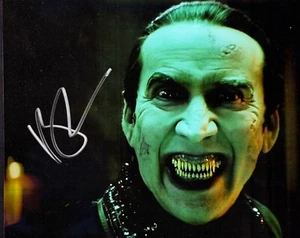 Nicolas Cage signed "RENFIELD" 8x10 Autographed•*Dracula*•Piece of the Past COA - Picture 1 of 2