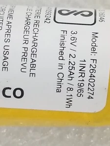 Genuine Ingenico iWL220 / iWL250 / iWL255 External Battery - Foto 1 di 1