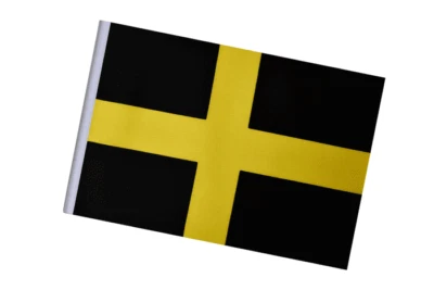 Wales St David's Cross Small Flag - Ideal for Arts and Crafts - 23cm x 15cm
