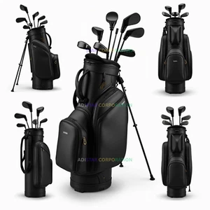 Golf Stand Bag 14-Way Lightweight Club Organizer Full-Length Dividers & Stand - Picture 1 of 3