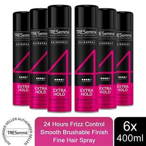 TRESemme 24 Hour Frizz Control Hair Spray, Extra Hold, 6 Pack, 400ml