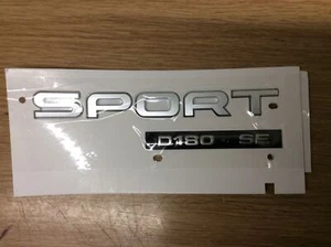 Land Rover Entdeckung Sport Namensschild Tasche Aufkleber Lr126973 D180 Se - Bild 1 von 3