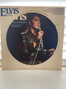 Elvis Presley Limited Edition Picture Disk - Volume 3 Collectors Item VG - Bild 1 von 4