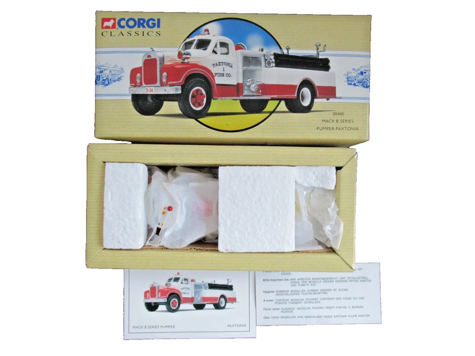 CORGI 1:50 Corgi Classics Art Nr 98486 Mack B Serie Pumper neu ovp - Bild 1 von 1