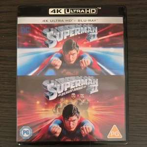 SUPERMAN II - 4K UHD BLU-RAY, THEATRICAL & RICHARD DONNER CUT VERSIONS - Picture 1 of 4