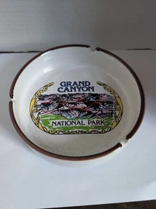 Vintage 6" Round "Grand Canyon National Park Ashtray " - Picture 1 of 9