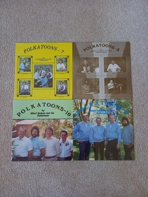 ALBERT HOLMAN AND THE POLKATOONS & "POLKATOONS   7 • 8 • 10 • 11"/4 LP, NEU  - Bild 1 von 4