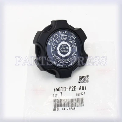 15610-P2E-A01 GENUINO OEM HONDA CR-V ACUERDO ACURA CL INTEGRA CONJUNTO DE TAPA DE LLENADO DE ACEITE Foto 1 de 4
