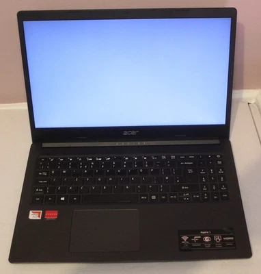 Acer Aspire A315-22 AMD A9 Windows 10 Laptop with 12gb Ram & 240gb SSD HD - Image 1 of 4