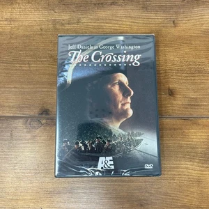 The Crossing (DVD, 2000) Jeff Daniels as George Washington A&E Movie New Sealed - Foto 1 di 7
