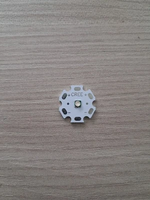 Led cree 3535 3W ciao Cyan Ice Blue Turquoise 20mm 3.7V 700mA - Immagine 1 di 2