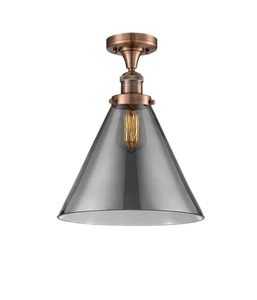 Innovations Lighting 517 X-Large Cone X-Large Cone 12"W - Antique Copper / - Picture 1 of 2